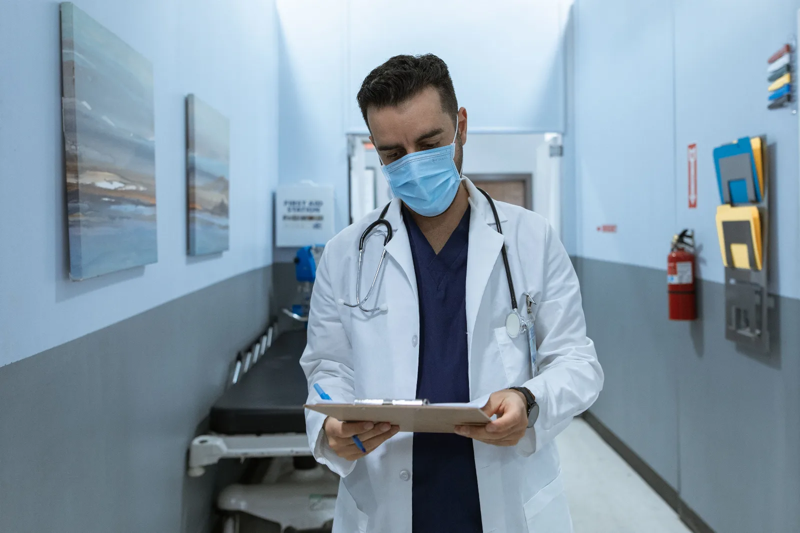 Community health center patient consultation and federally qualified healthcare facility